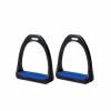 - Étriers Premium enfant Noir / Bleu roi Endurance|Dressage