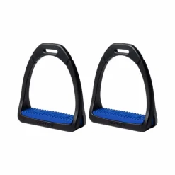 Endurance|Dressage*Compositi - Étriers Premium adulte Noir / Bleu roi
