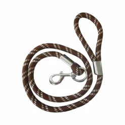 - Laisse corde épaisse choco/beige Laisses