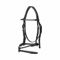 Hot - Bridon en cuir rond Working By Dy'on têtière anatomique Bridons Poneys|Bridons