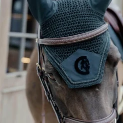 Bridons Poneys|Bridons*Dyon - Bridon muserolle combinée Tressé Havane