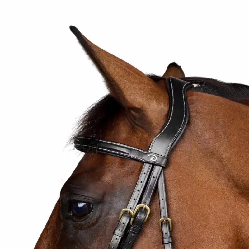 Bridons*Dyon - Bridon muserolle combinée Dy'on Collection Noir