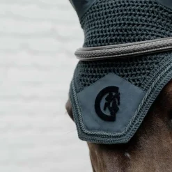 Bridons Poneys|Bridons*Dyon - Bridon muserolle combinée Tressé Noir