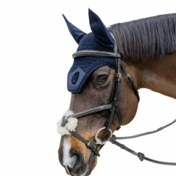 Discount - Bridon muserolle croisée tressée Bridons Poneys|Bridons