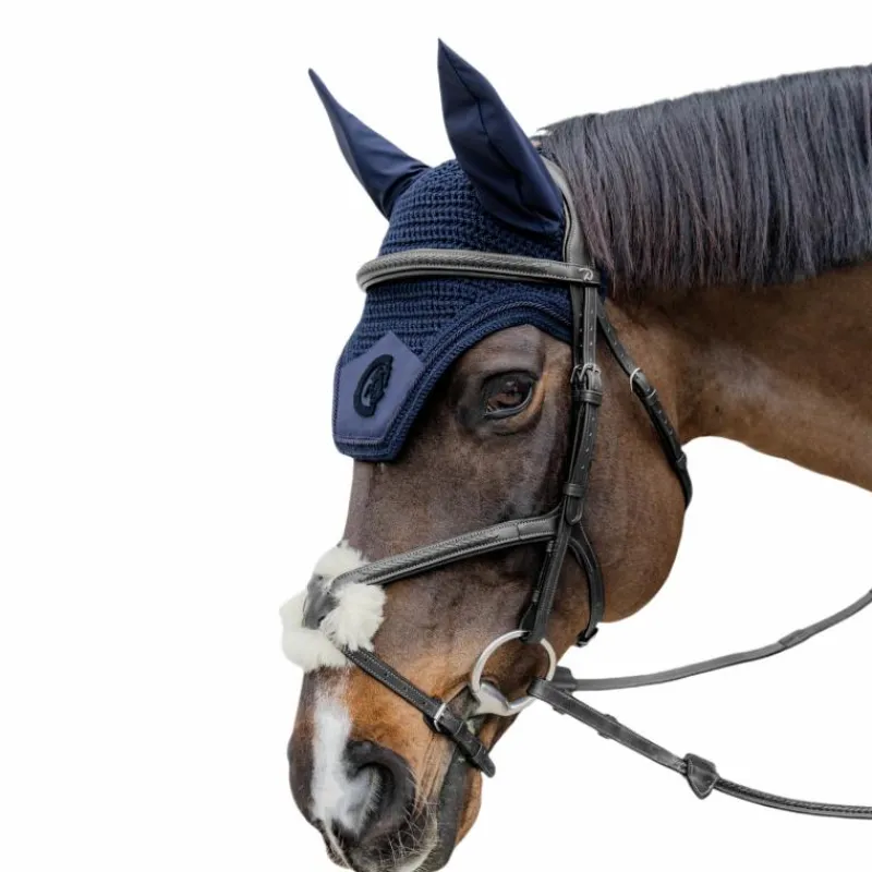 Discount - Bridon muserolle croisée tressée Bridons Poneys|Bridons