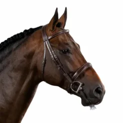 Bridons Poneys|Bridons*Dyon - Bridon muserolle large Hunter US Collection Havane