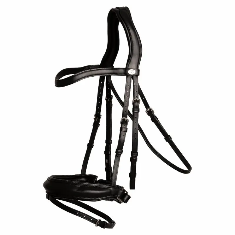 Bridons Poneys|Bridons*Dyon - Bridon muserolle Medium Noir