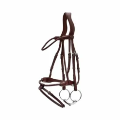 Online - Bridon tressé avec noseband amovible New English Collection Bridons