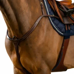 Colliers De Chasse Poneys|Colliers De Chasse*Dyon - Collier de chasse long pont D Collection brun Marron