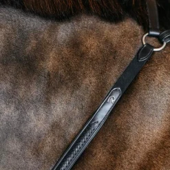 Sale - Collier de chasse pont tressé New English cuir Colliers De Chasse Poneys|Colliers De Chasse