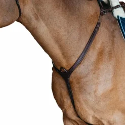 - Collier de chasse pont tressé New English cuir brun Colliers De Chasse Poneys|Colliers De Chasse