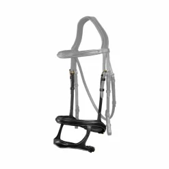 Accessoires De Bridons Poneys|Muserolles*Dyon - Double muserolle D Collection Noir