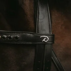 Outlet - Frontal en V Swarovski New English Collection Accessoires De Bridons Poneys|Frontaux