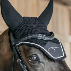 Outlet - Frontal en V Tressé New English Collection Accessoires De Bridons Poneys|Frontaux