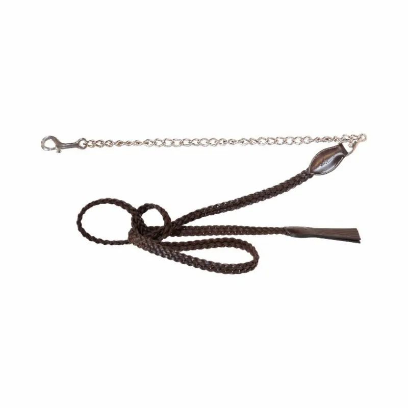 Longes Classiques*Dyon - Longe de présentation Tressée Working By Dy'on Marron