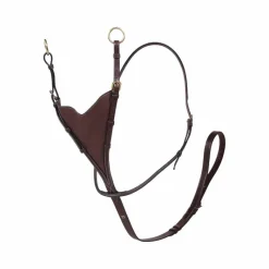 Enrênements Poneys|Martingales*Dyon - Martingale pleine en cuir souple Collection Marron