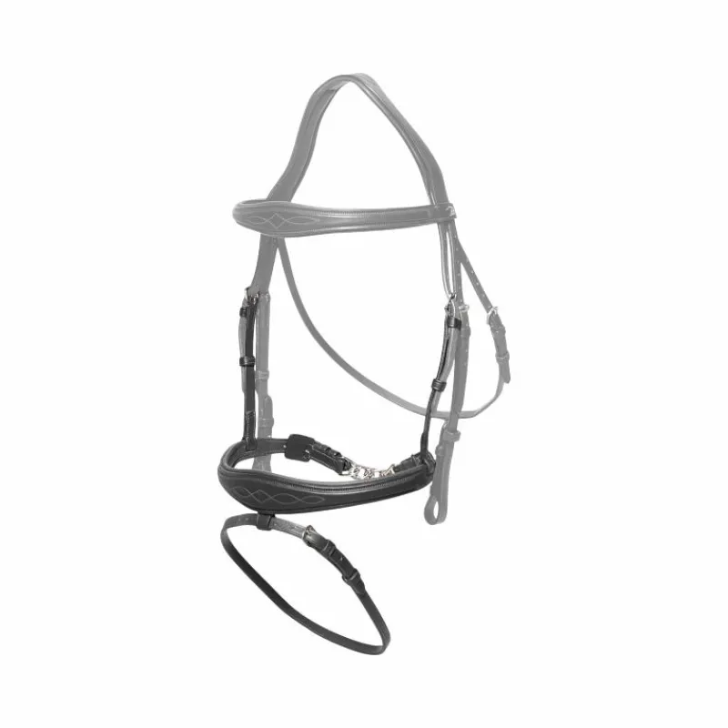 Muserolles*Dyon - Muserolle anatomique chaîne New English Collection Noir