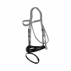 Sale - Muserolle combinée mat New English Collection Accessoires De Bridons Poneys|Muserolles