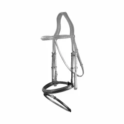 Accessoires De Bridons Poneys|Muserolles*Dyon - Muserolle combinée US Collection Noir