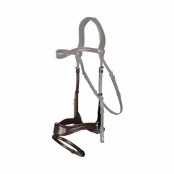 New - Muserolle D Motion avec noseband New English collection brun Accessoires De Bridons Poneys|Muserolles