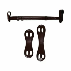 Accessoires De Bridons Poneys|Accessoires De Bridon*Dyon - Noseband 1/2 avec attaches amovibles Marron