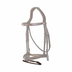 New - Noseband 3/8 New English Collection brun Accessoires De Bridons Poneys|Accessoires De Bridon