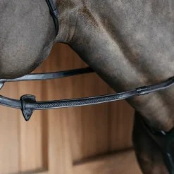 Outlet - Rênes caoutchouc 7 arretoirs tressés New English Rênes Et Arrêtoirs De Rênes Poneys|Rênes Et Arrêtoirs De Rênes