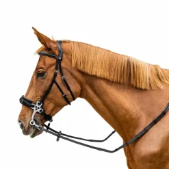 New - Rênes caoutchouc 5/8 avec arrêtoirs et mousqueton Working Rênes Et Arrêtoirs De Rênes