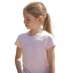 T-Shirts Et Baselayers*Eden by Pénélope - T-shirt manches courtes enfant Iconic Strass Rose