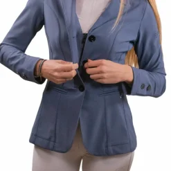 Vestes De Concours*Eden by Pénélope - Veste de concours enfant Calista bering sea Bleu