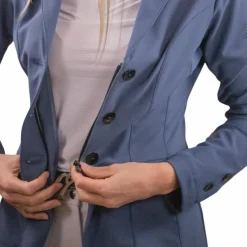 Vestes De Concours*Eden by Pénélope - Veste de concours enfant Calista bering sea Bleu