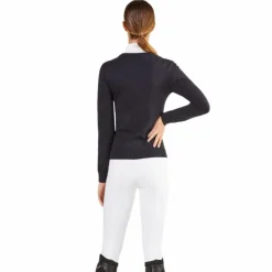 Pulls Et Gilets*Ego7 - Pull manches longues femme V-Neck Marine