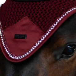 Bonnets Pour Chevaux*Equestrian Stockholm - Bonnet pour chevaux Modern Crystal Noir
