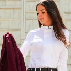 Polos Et Chemises*Equestrian Stockholm -  Chemise manches longues blanc light breeze