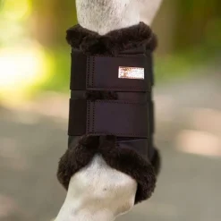 Sale - Guêtres fermées Moonless Night marron/ x2 Guêtres Fermées