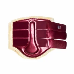 Best - Guêtres de dressage Bordeaux x2 Guêtres Fermées