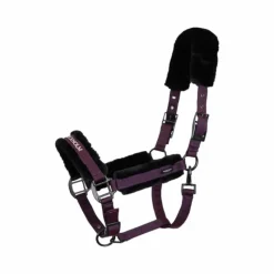 - Licol mouton et longe noir Black Raven Licols Poneys