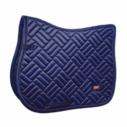 Tapis De Selle Poneys|Tapis Cso/ Mixtes*Equestrian Stockholm - Tapis de selle Modern Lagoon Blush Bleu