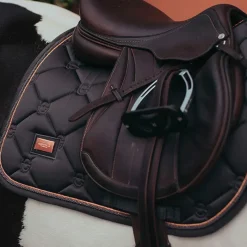 Tapis De Selle Poneys|Tapis De Selle*Equestrian Stockholm - Tapis de selle Dark Sky Gris