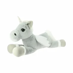 Peluches*Equi-kids - Peluche licorne pégase gris