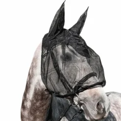 Masques Anti-Mouches|Masques Anti-Mouches*Equiline - Bonnet anti-mouches Fly Noir