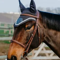New - Bonnet chasse-mouches Badge Bonnets Pour Chevaux