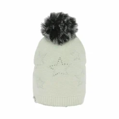 Outlet - Bonnet pompon Spirit blanc Bonnets/ Bandeaux