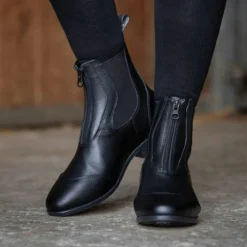 Boots D'Équitation*Equithème - Boots avec zip Zurich Noir