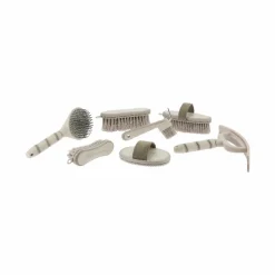 Brosses Douces*Equithème - Brosse douce Je t'aime strass Beige