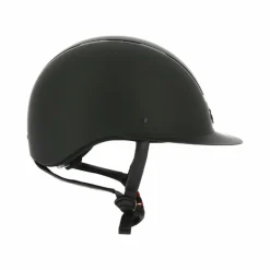 Casques D'Équitation À Visière Polo|Casques D'Équitation*Equithème - Casque d'équitation visière large Glint mat Noir