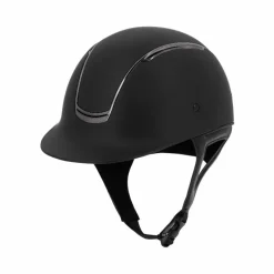 Clearance - Casque d'équitation Soazy Mat chrome silver Casques D'Équitation À Visière Standard|Casques D'Équitation
