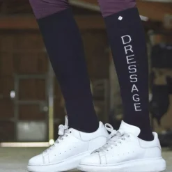 Chaussettes D'Équitation*Equithème - Chaussette dressage (x1) Noir