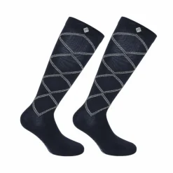 Chaussettes D'Équitation*Equithème - Chaussettes d'équitation Sandra Marine
