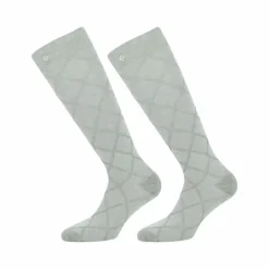 Chaussettes D'Équitation*Equithème - Chaussettes d'équitation Roman Gris